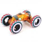 ماشین کنترلی آفرود کرمی با دو ریموت کنترل مدل Yearoo RC Drift Twister (Clock + Remote) Wind Wheel