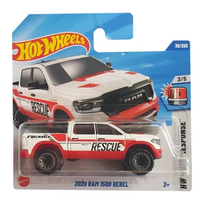 ماشین هات ویلز 2025 اصلی اوریجینال Hotwheels 2020 RAM 1500 Rebel