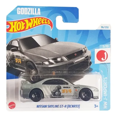 ماشین هات ویلز 2024 اصلی اوریجینال Hotwheels Nissan Skyline GT-R BCNR33