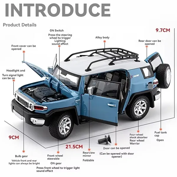 Maquette FJ Cruiser 1-24 07