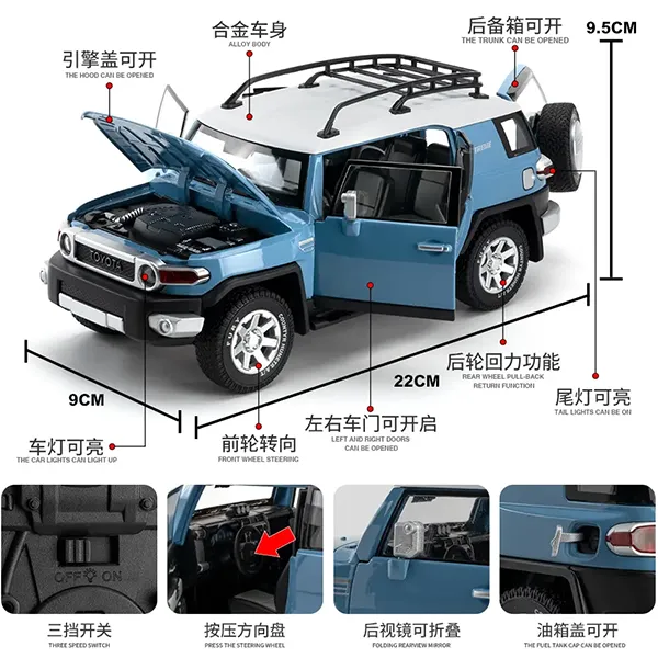 Maquette FJ Cruiser 1-24 16