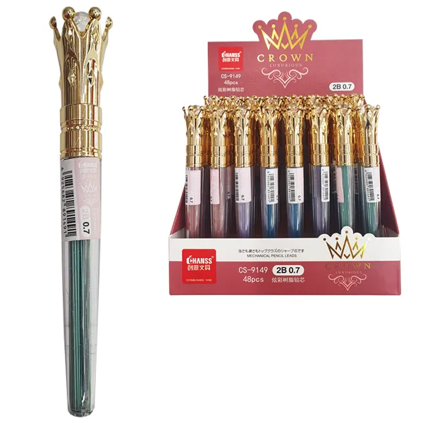 Mechanical Pencil Lead Crown 2B 0.7 CS-9149 03