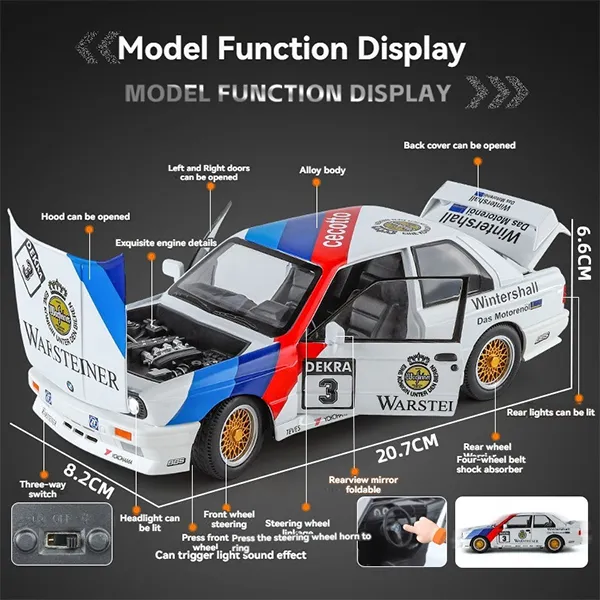 Maquette BMW M3 E30 12