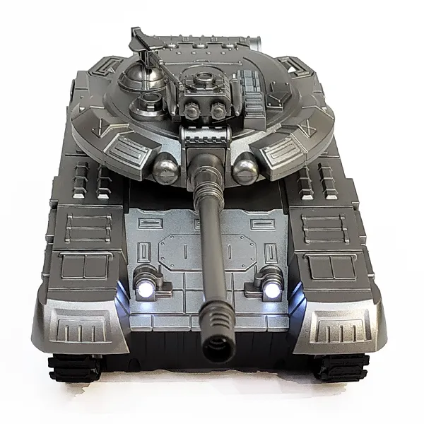 RC Tank 9 Channels Silver Color DH666-62C 03