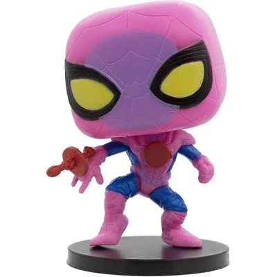 اکشن فیگور فانکو پاپ !FUNKO POP اسپایدرمن صورتی