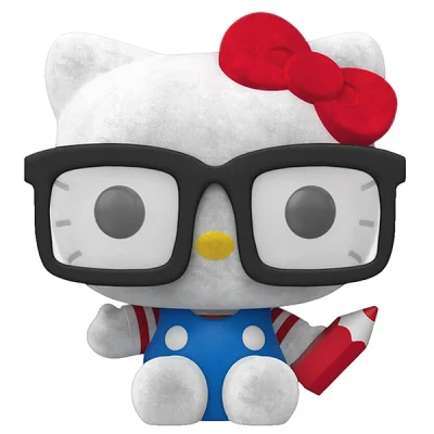 اکشن فیگور فانکو پاپ !FUNKO POP شخصیت هلوکیتی Hello Kitty نشسته با عینک