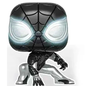 اکشن فیگور فانکو پاپ !FUNKO POP اسپایدرمن لباس مشکی نقره ای